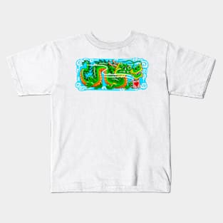 Coffee dragon Kids T-Shirt